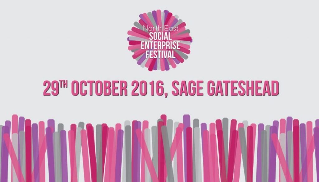 North East Social enterprise Festival - logo, date and location